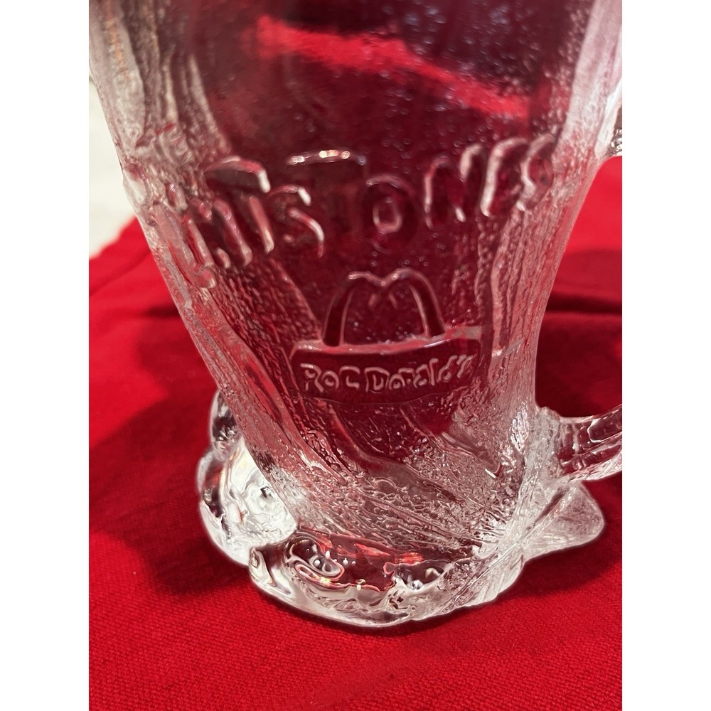 Vintage set of Nine (9) The Flintstones McDonald's Glass Mugs 1993 - Picture 7 of 14
